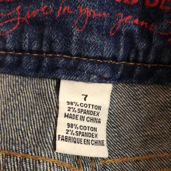 O’Neill blue denim jeans. EUC. Slight flare - Picture 5 of 7